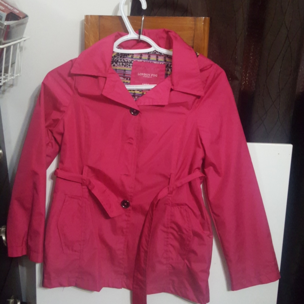 London Fog hooded Jacket New never used